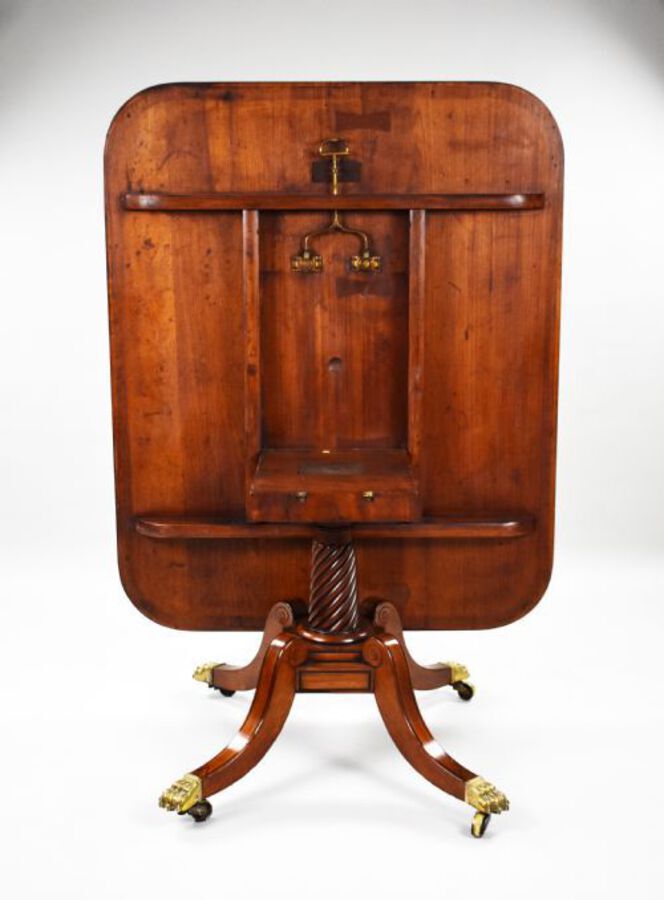 Antique Regency Mahogany Breakfast Table