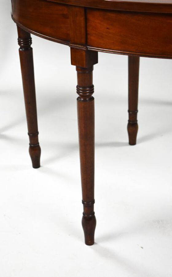 Antique Pair of George III Mahogany Console Tables