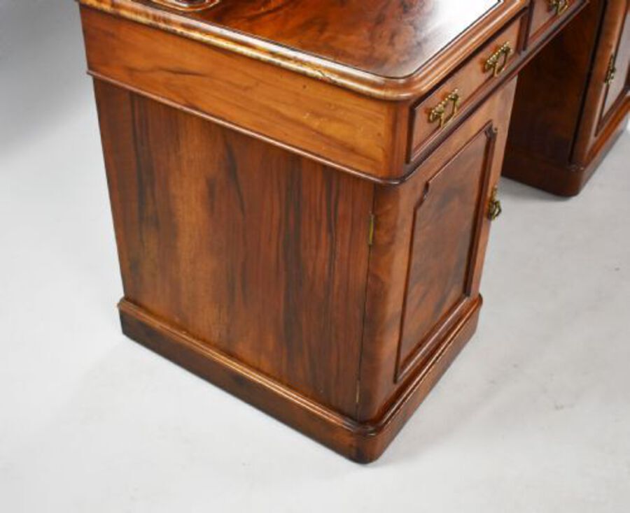 Antique Victorian Burr Walnut Dressing Table