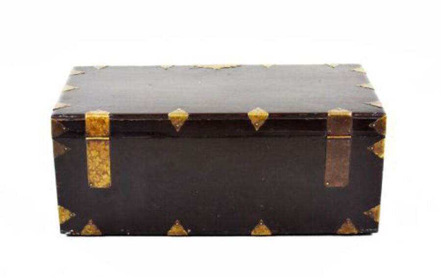 Antique Antique Lacquer Trunk