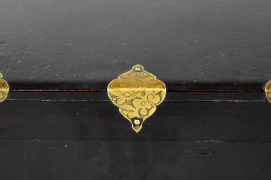 Antique Antique Lacquer Trunk