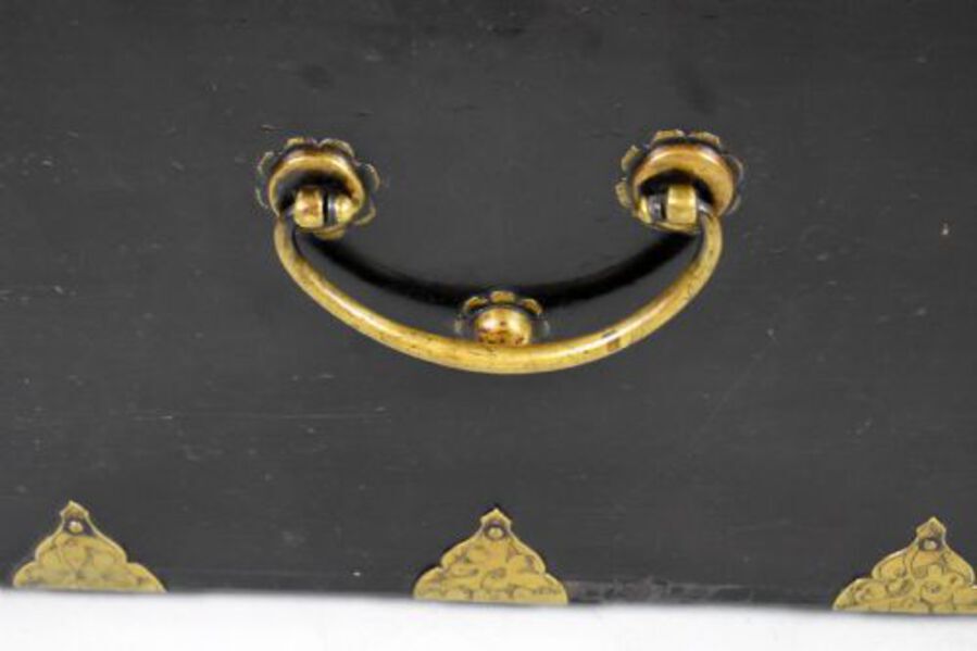 Antique Antique Lacquer Trunk