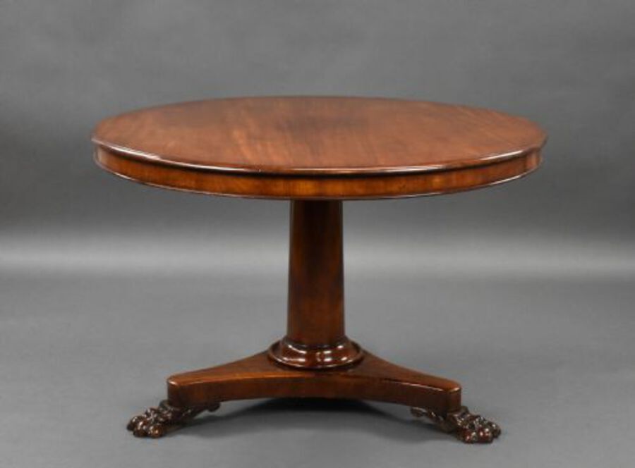 Victorian Mahogany Circular Breakfast Table