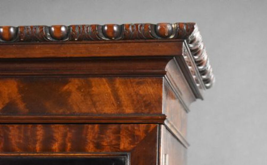Antique Edwardian Mahogany Bookcase by Waring & Gillows