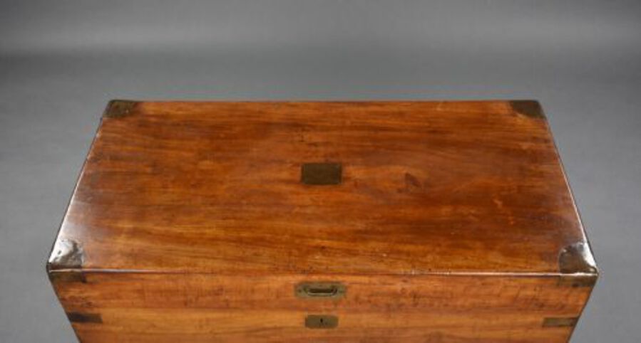 Antique Victorian Camphor Wood Trunk