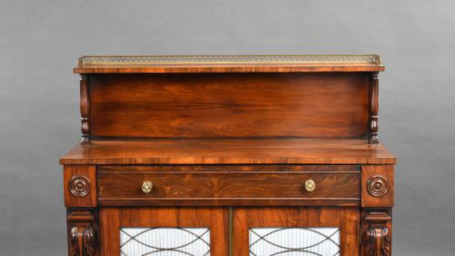 Antique Regency Rosewood Chiffonier