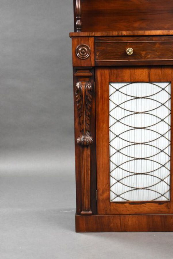 Antique Regency Rosewood Chiffonier