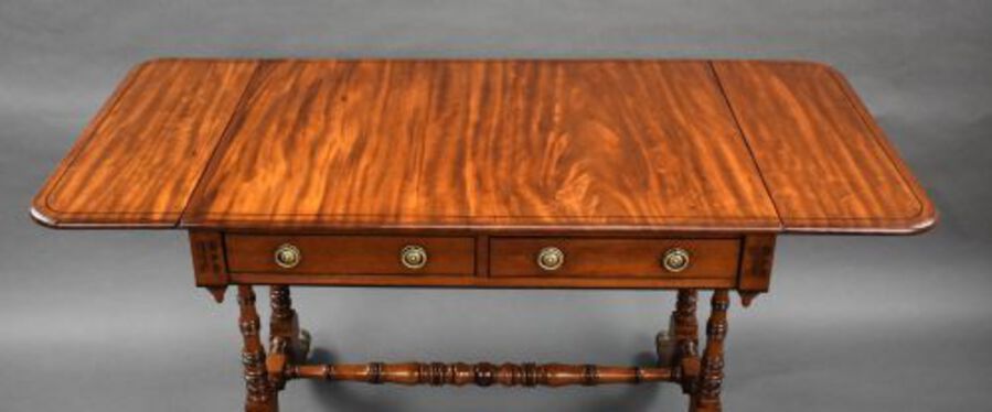 Antique Regency Mahogany Sofa Table