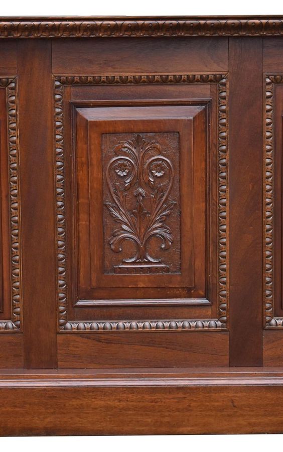 Antique 19th Century Victorian Mahogany Front And Back Bar