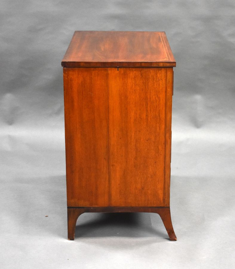 Antique Small Regency Mahogany Chest of Drawers