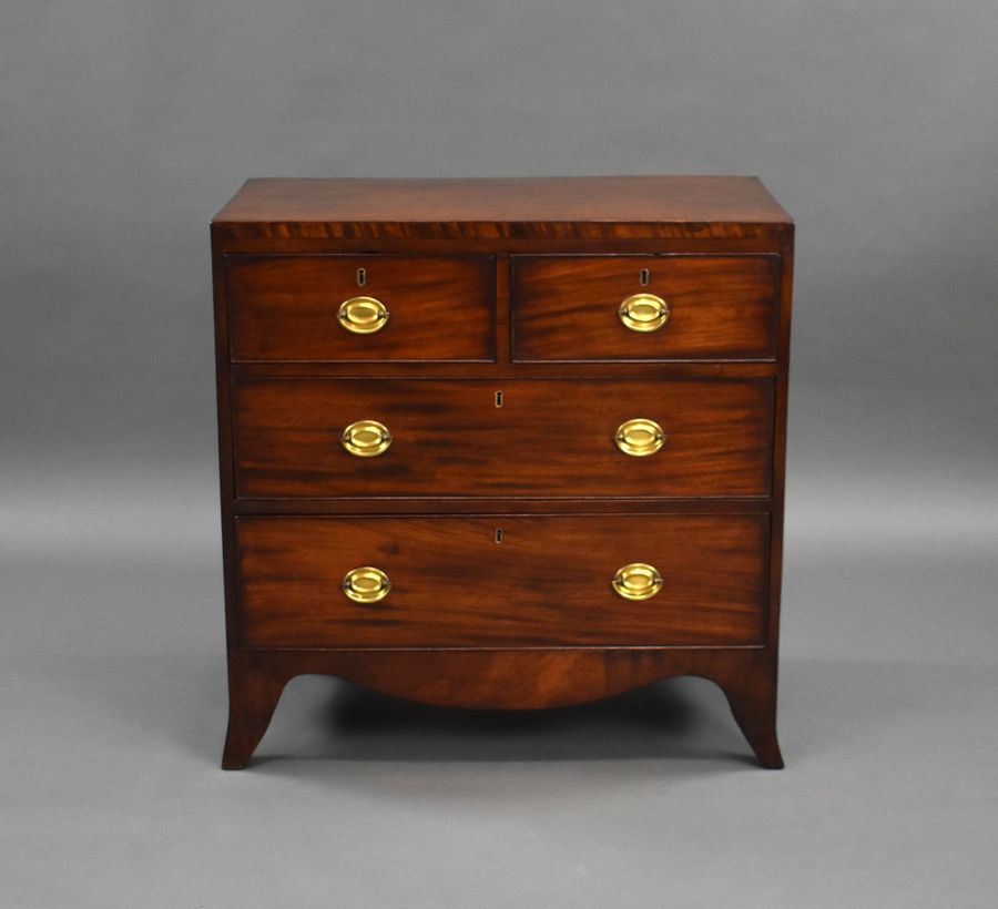 Antique Regency Mahogany Chest of Drawers