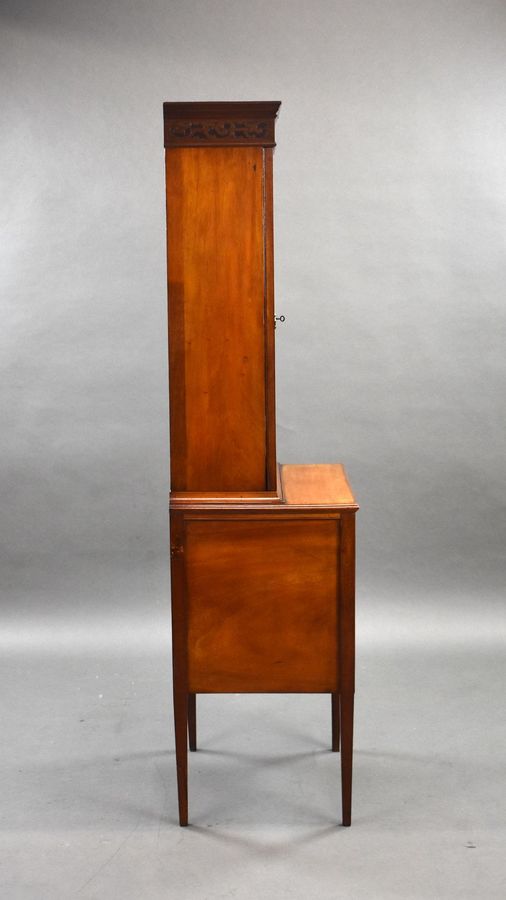 Antique Edwardian Mahogany Display Cabinet