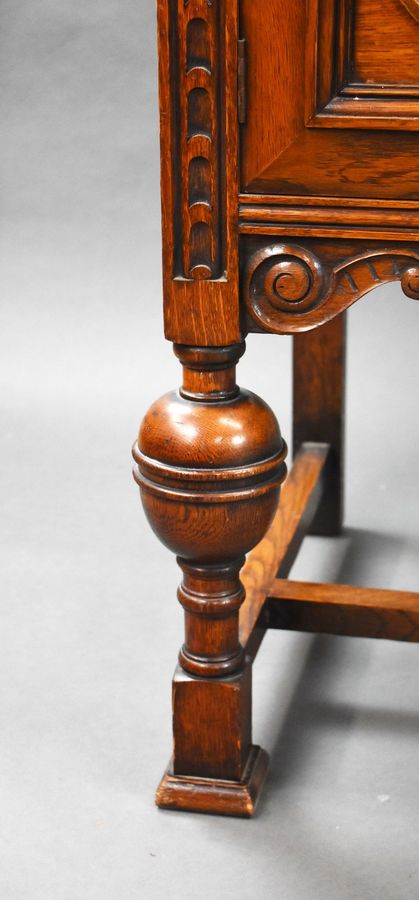 Antique Large Oak Sideboard by Waring & Gillows