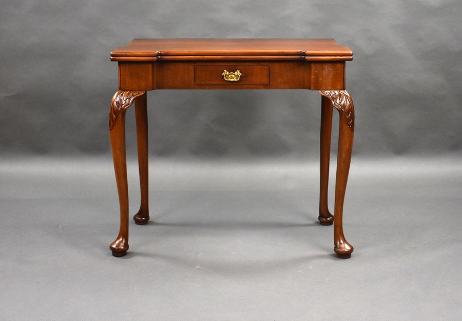 Antique Antique Mahogany Card Table