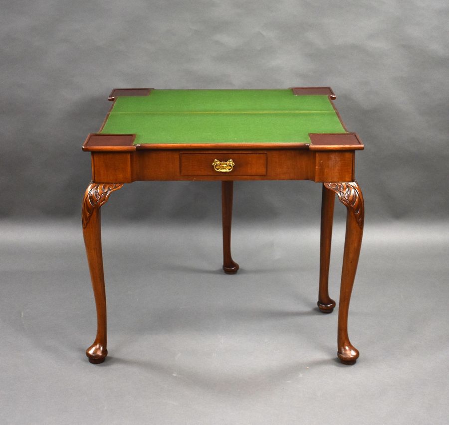 Antique Antique Mahogany Card Table