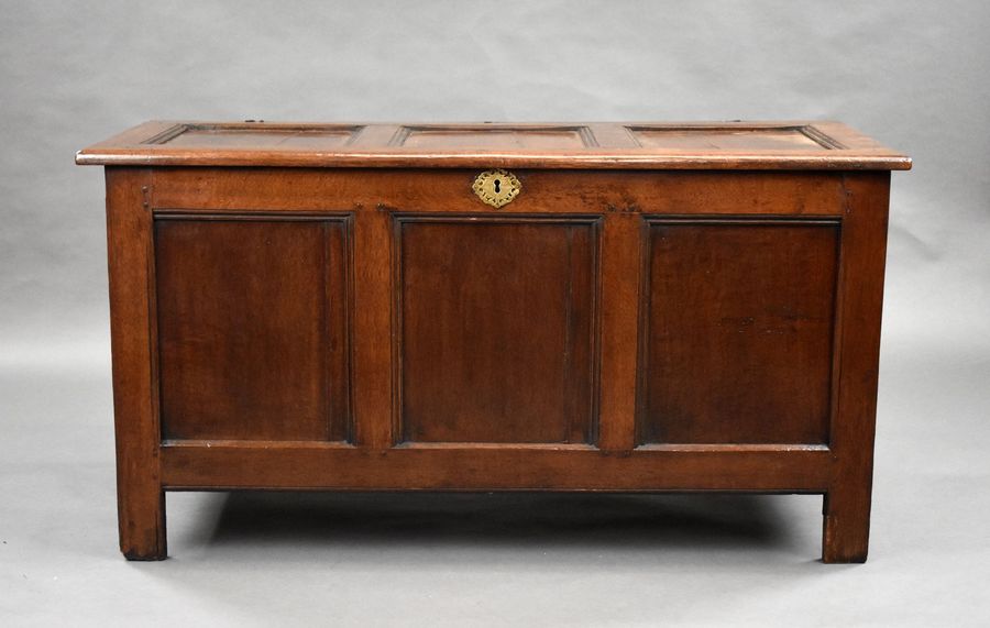 Antique 18th Century Oak Coffer