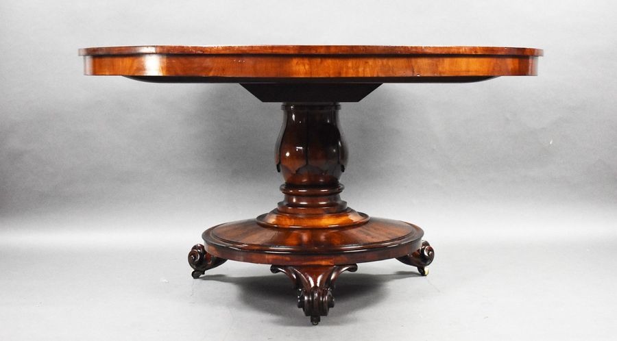 Antique Quality William IV Mahogany Circular Breakfast/Dining Table