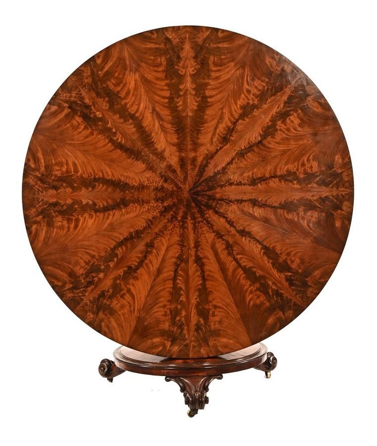 Antique Quality William IV Mahogany Circular Breakfast/Dining Table