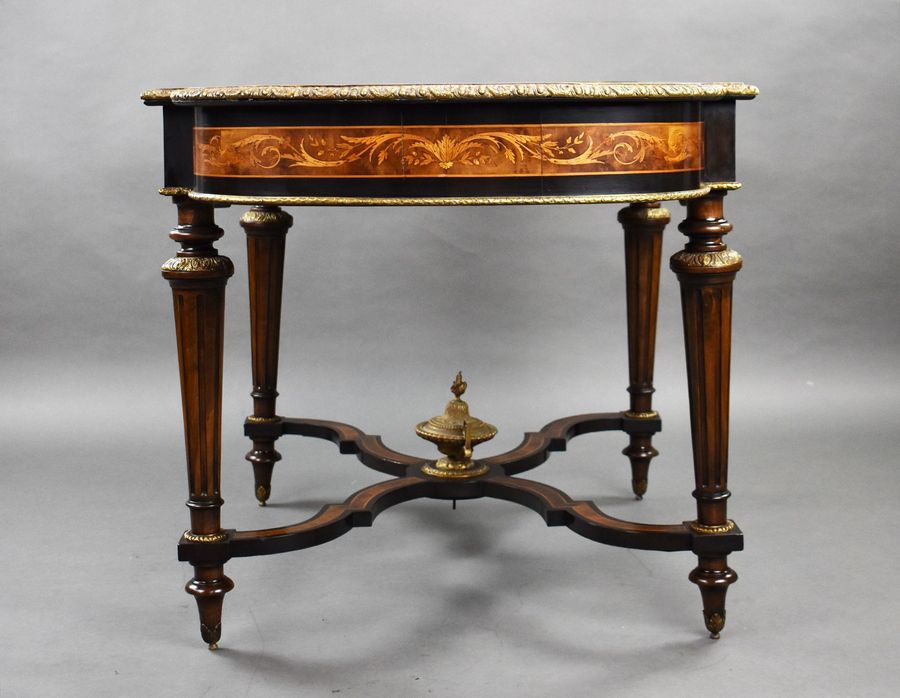 Antique 19th Century Marquetry Centre Table