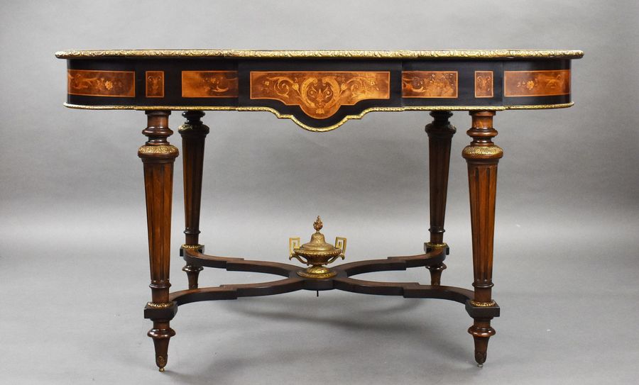 Antique 19th Century Marquetry Centre Table