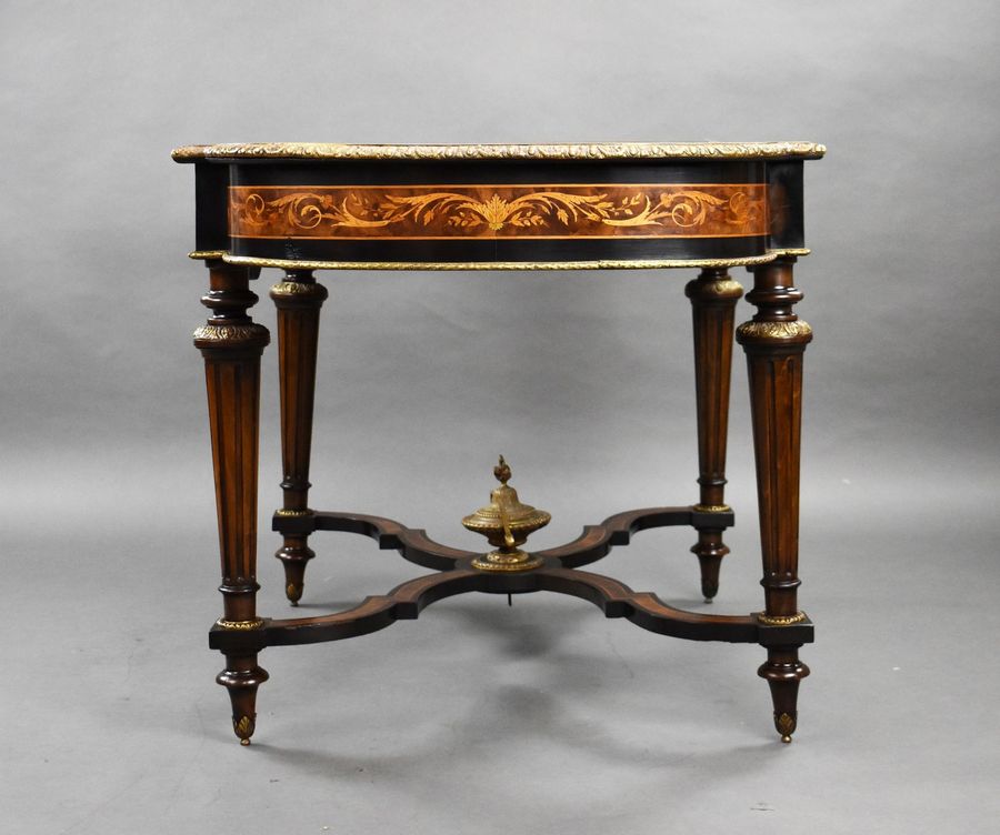 Antique 19th Century Marquetry Centre Table