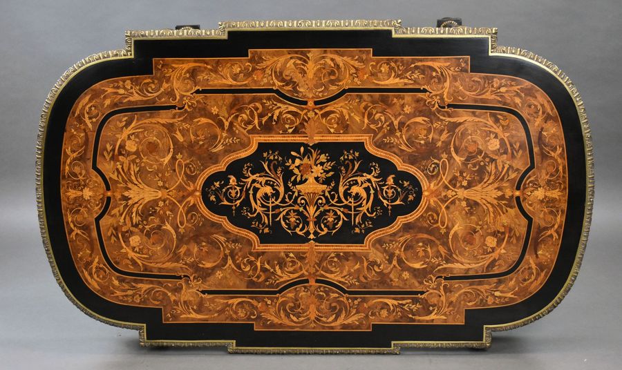 Antique 19th Century Marquetry Centre Table