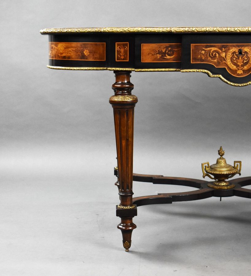 Antique 19th Century Marquetry Centre Table