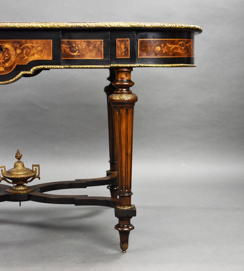 Antique 19th Century Marquetry Centre Table