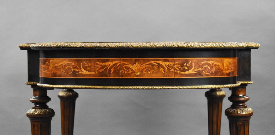 Antique 19th Century Marquetry Centre Table