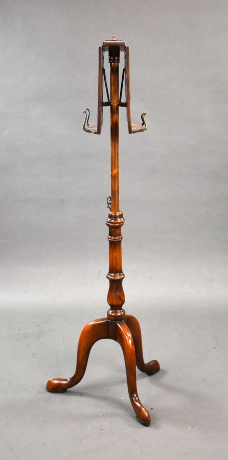 Antique Victorian Mahogany Duet Stand