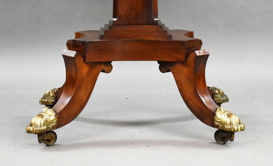 Antique Regency Rosewood Card Table