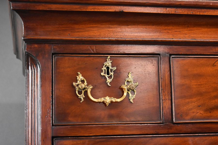 Antique George III Mahogany Chest on Chest