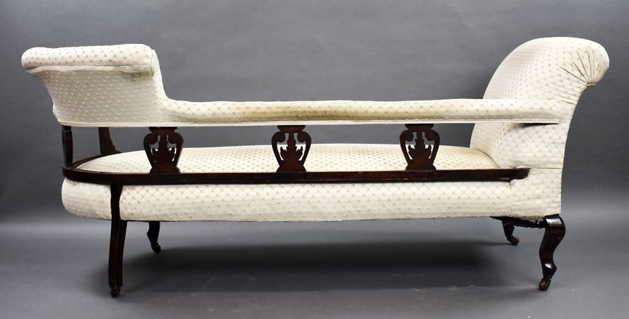 Antique Victorian Chaise Longue