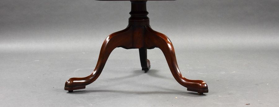 Antique George III Mahogany Hexagonal Table