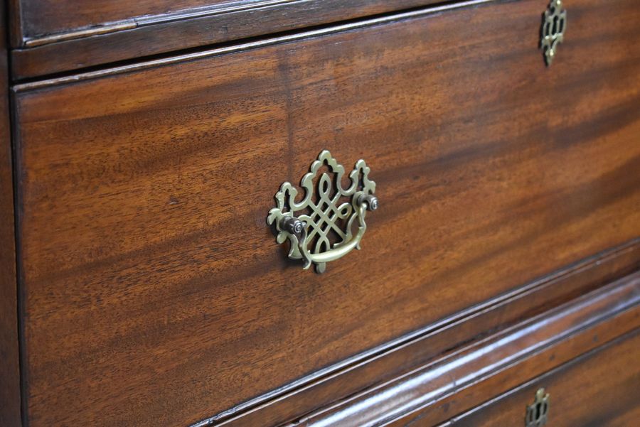 Antique George III Mahogany Chest on Chest