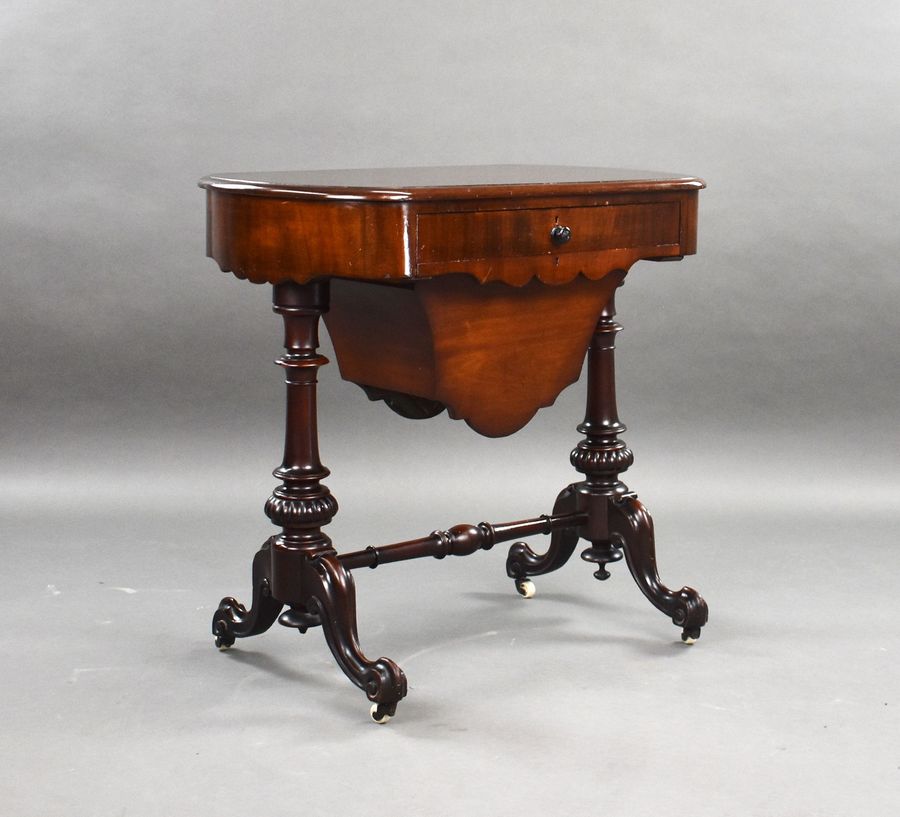 Victorian Mahogany Work Table