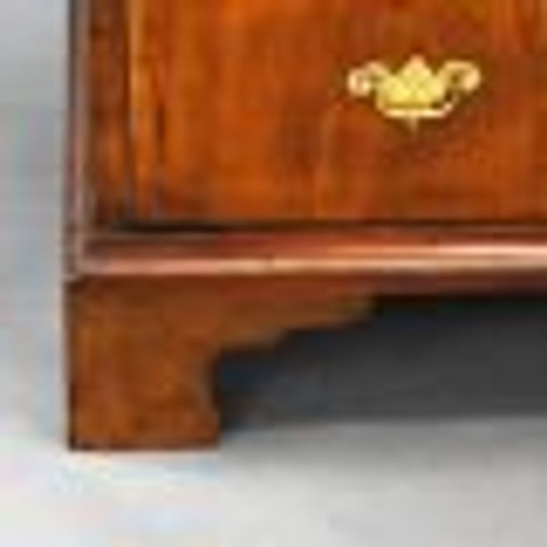 Antique George III Walnut Chest on Chest