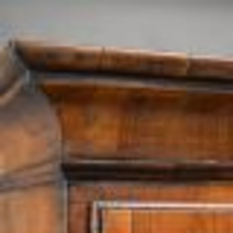 Antique George III Walnut Chest on Chest