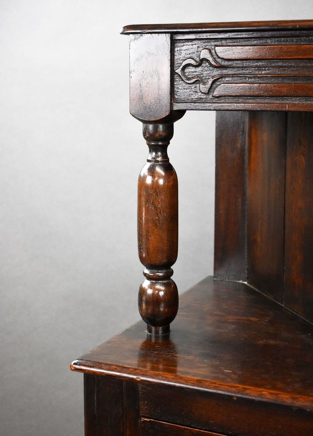 Antique Oak Sideboard-Buffet