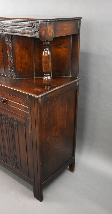 Antique Oak Sideboard-Buffet