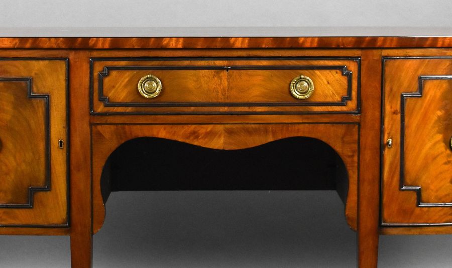 Antique Antique Regency Style Mahogany Sideboard