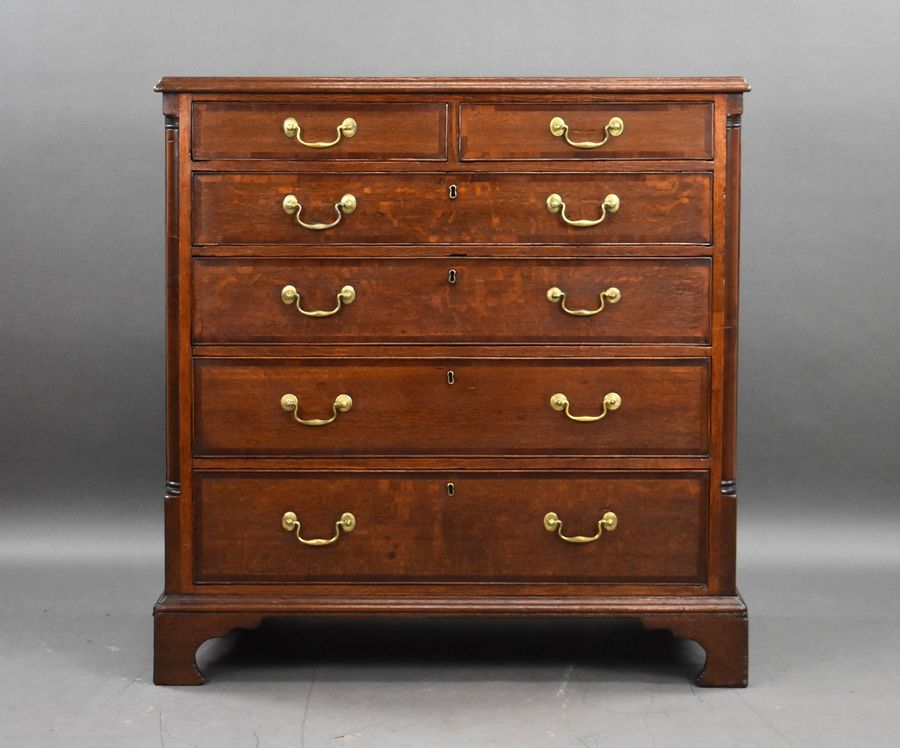 Antique George III Oak Chest of Drawers