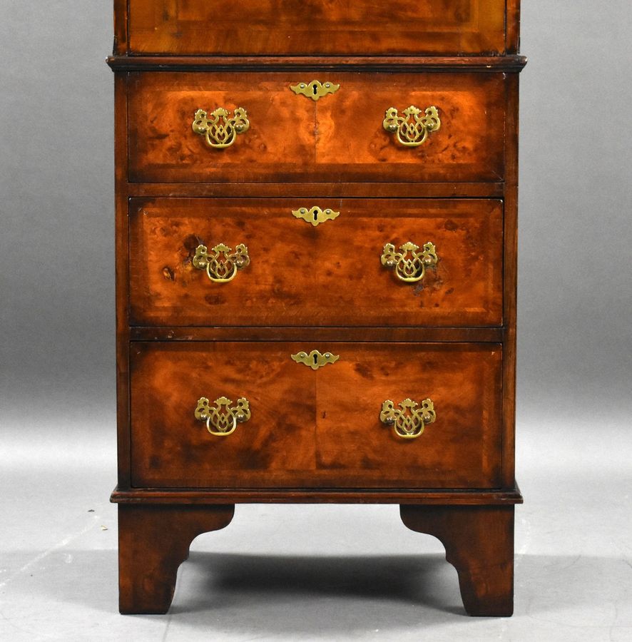 Antique Antique Figured Walnut Escritoire