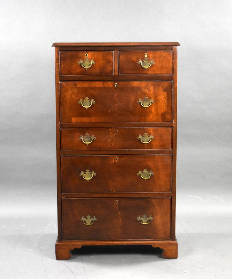 Antique Antique Mahogany Secretaire Chest