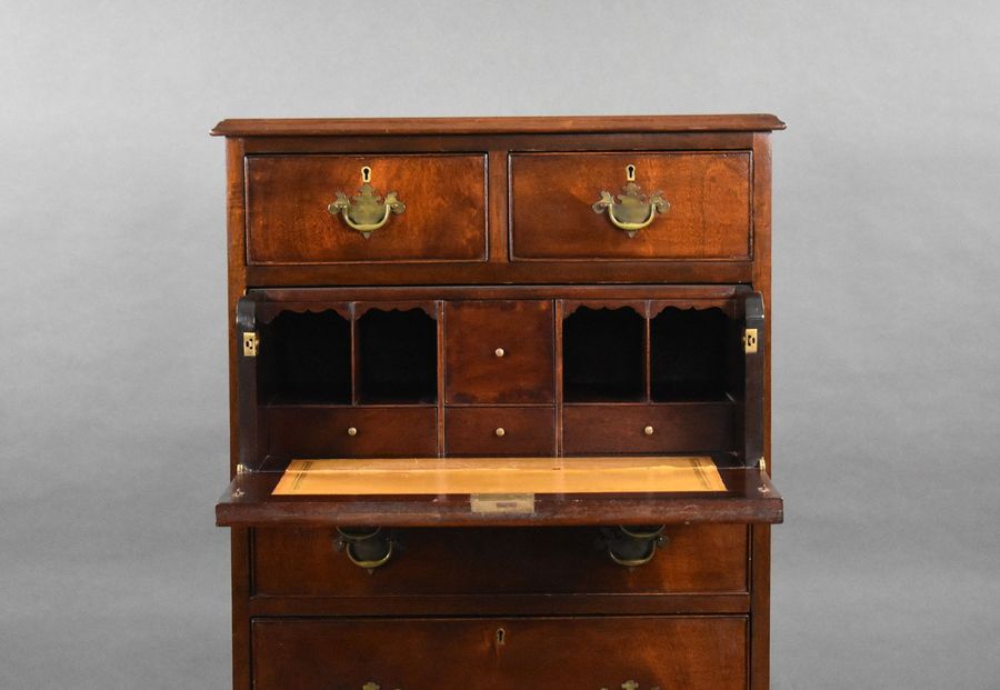 Antique Antique Mahogany Secretaire Chest