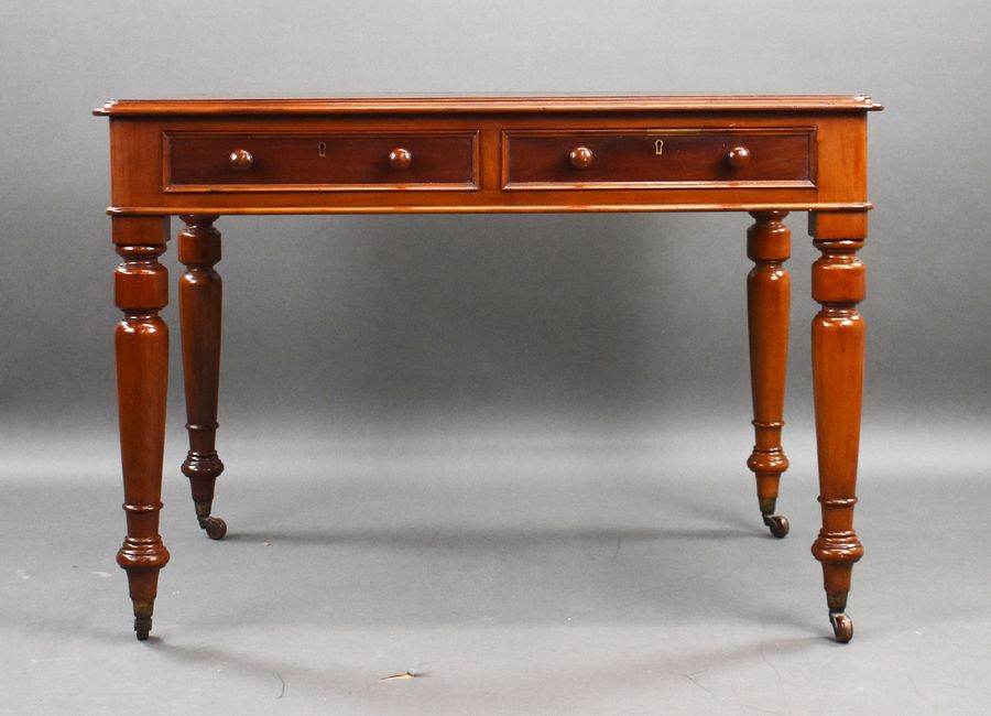 Antique Victorian Mahogany Writing Table