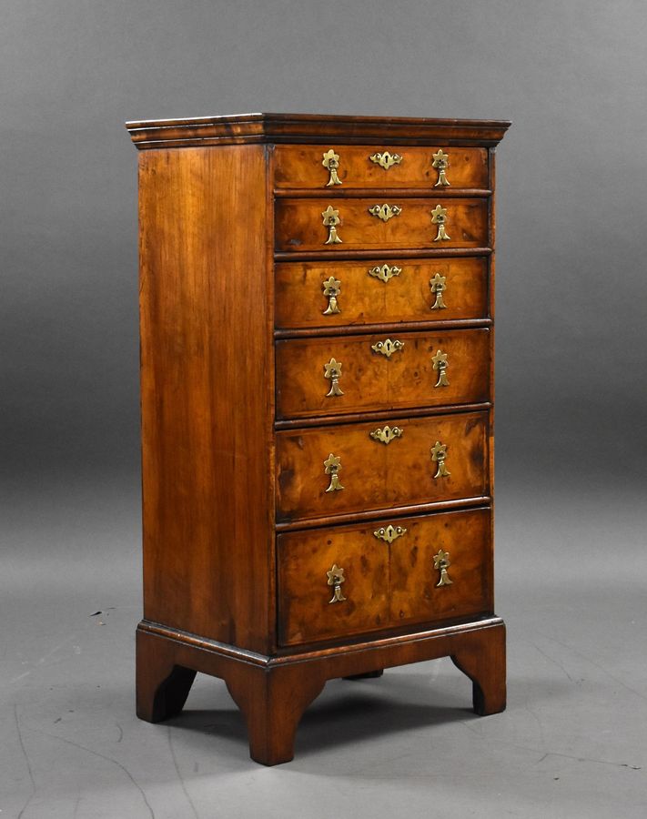 Antique Burr Walnut Chest of Drawers