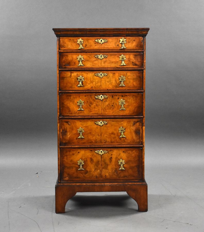 Antique Antique Burr Walnut Chest of Drawers