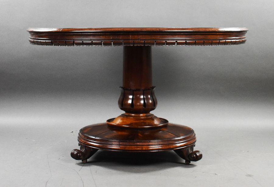 Antique William IV Rosewood Dining/Breakfast Table