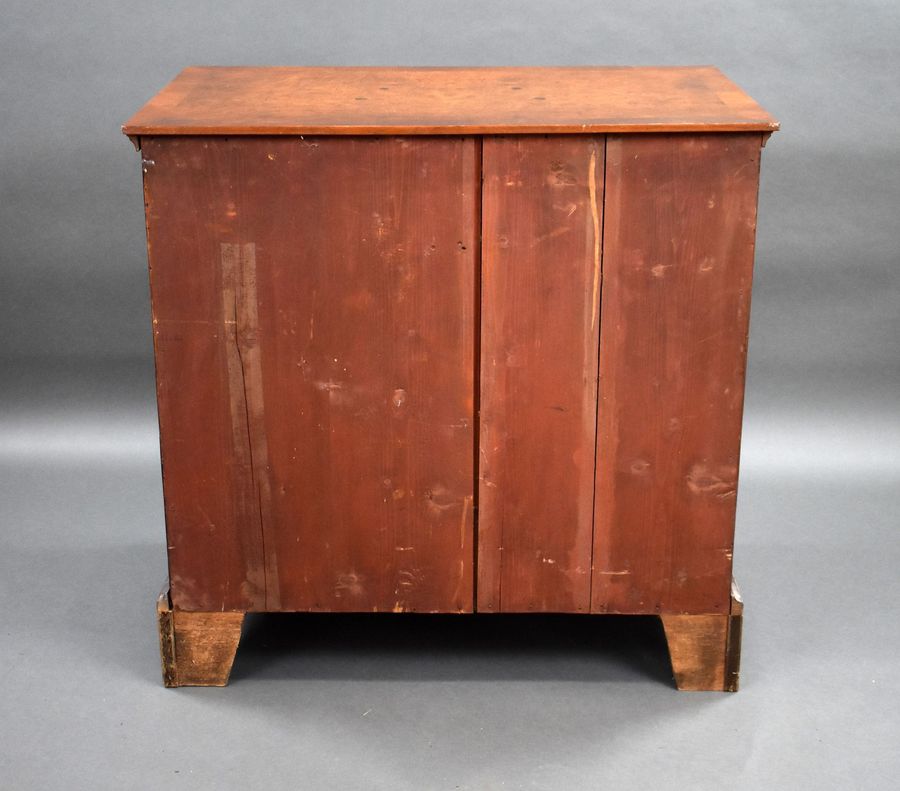 Antique George II Burr Walnut Chest of Drawers